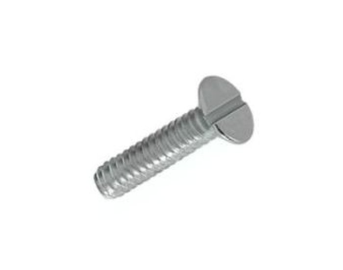 PARAFUSO FENDA CABEÇA CHATA 4X12MM