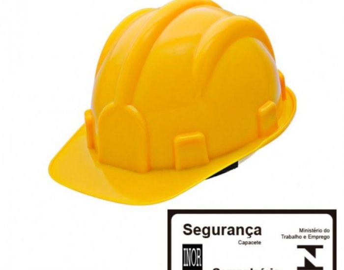 CAPACETE COM SELO INMETRO