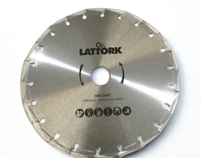 FACA CIRCULAR 22 DENTE 200MM X 20 X 1.8MM X STHIL FS 160/220/280