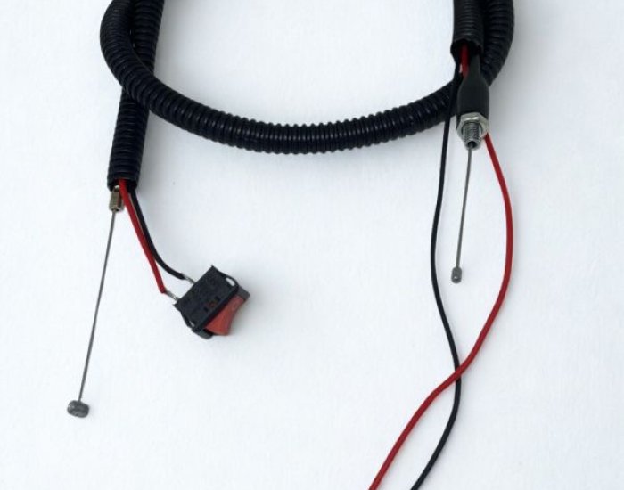 CABO ACELERADOR C/CHICOTE ROÇ 33/43CC