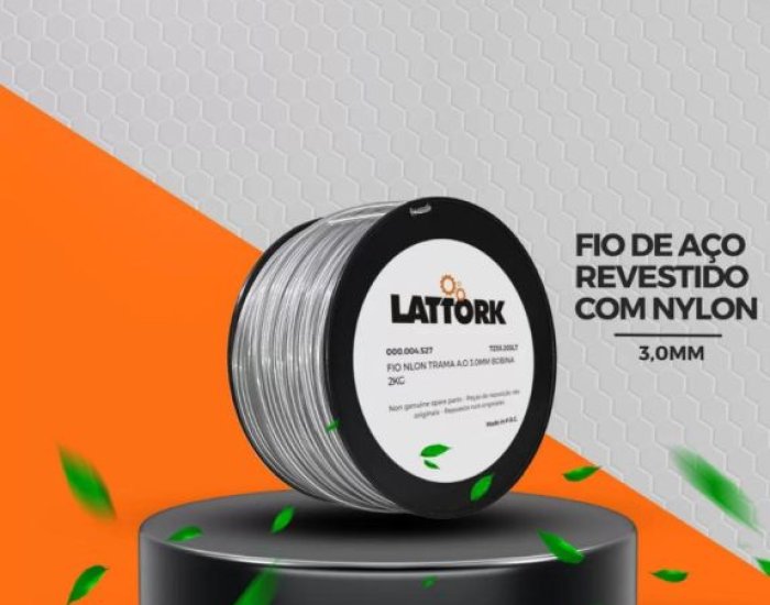 FIO NYLON TRAMA AÇO 3.0MM 